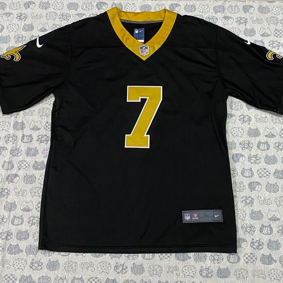 NFL Other - Nike New Orleans Saints Hill No.7 Black Jersey
